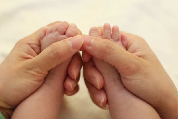 Petits pieds de bébé