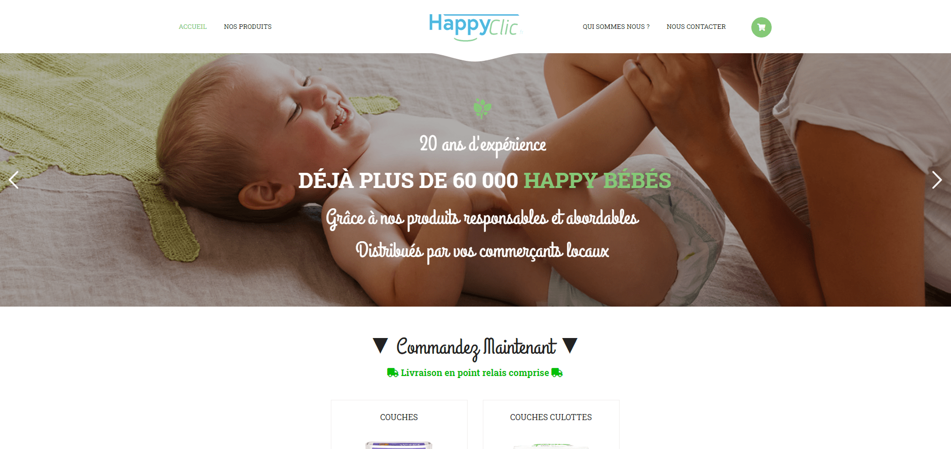 Happyclic Notre Nouveau Site De Couches Bebe Anno Sante
